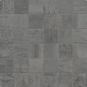 Oxide Magnetite 2x2 Matte Mosaic - porcelain tile